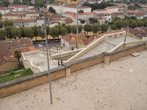 Entreprise TMH, Escalier Monumental, Auch, Gers, 2012.