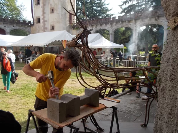 Exposition, chateau de Saint-Cirgues, 2018.