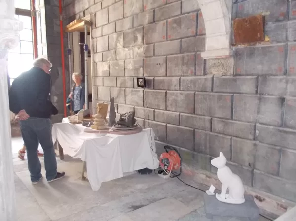 Exposition, chateau de Saint-Cirgues, 2018.