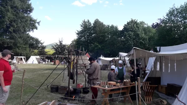 Animation médiéval, Chateau de saint-Cirgues, 2019.