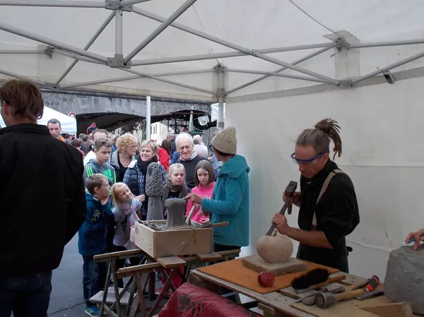 Foire de Palhas, Massiac, Cantal, 2016.