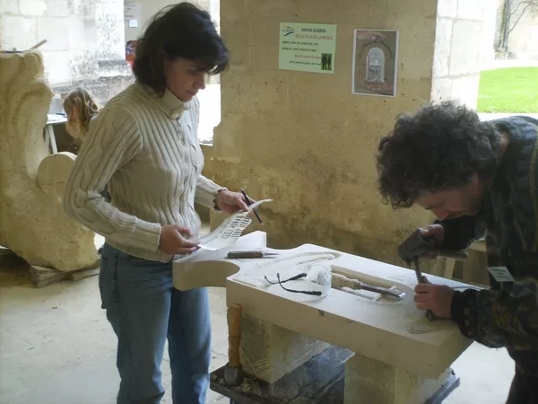 Trophé 2011, taille et gravure.