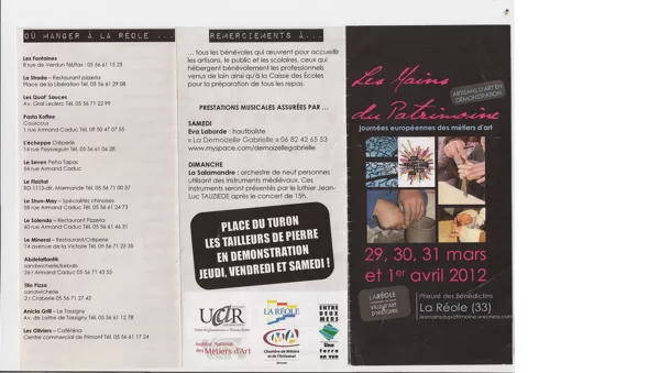 Affiche 2012.