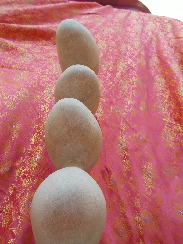 Équilibre, Grès fin, 10x10x41cm