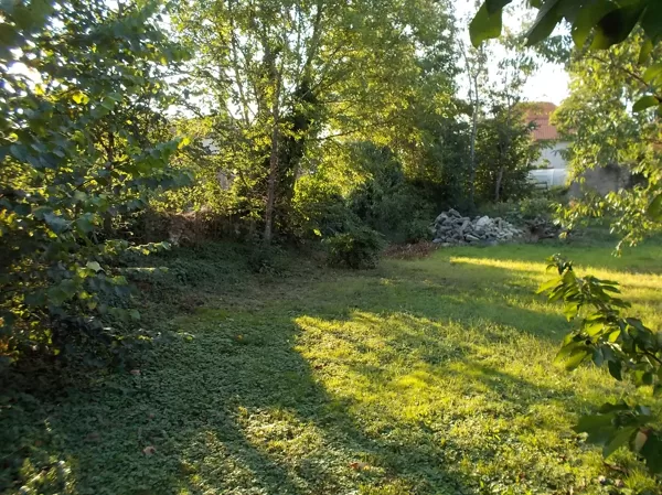 Avant Chantier coté jardin.